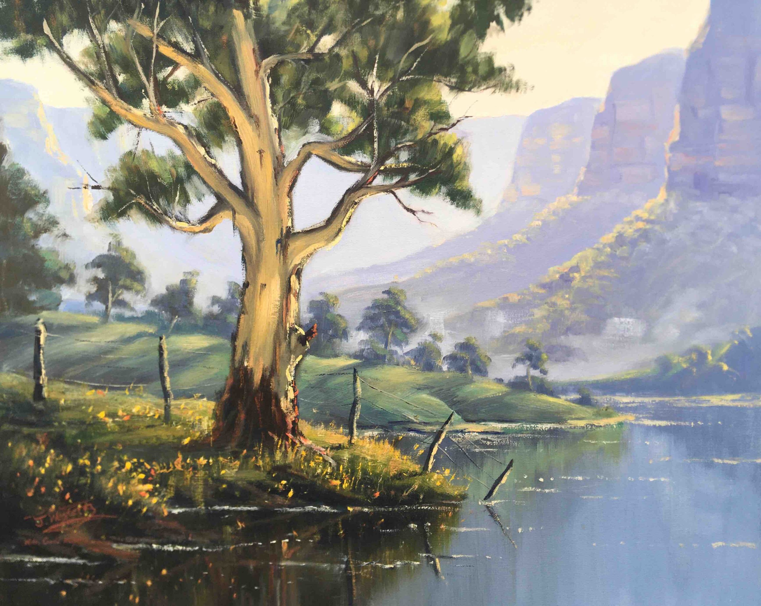 Landscape Paintings Australia Landscape Paintings Australia