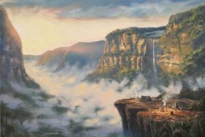 blue mountains paintings